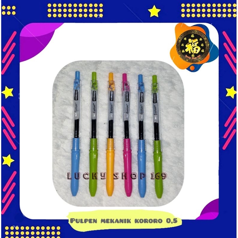 

Pulpen Mekanik Kororo 0,5 | 1 PCS