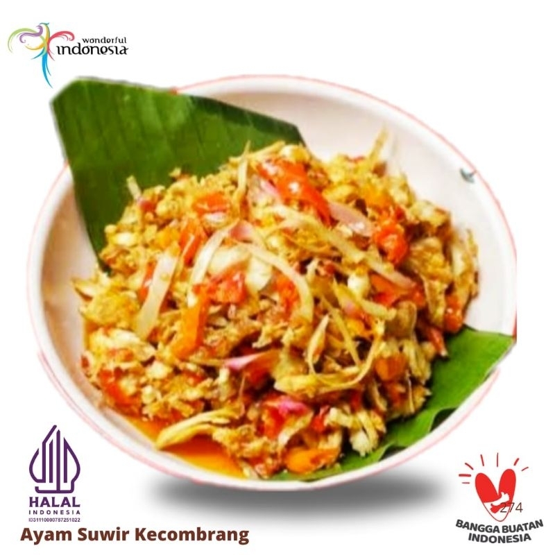 

sambal ayam suwir kecombrang 50gr kemasan vaccum