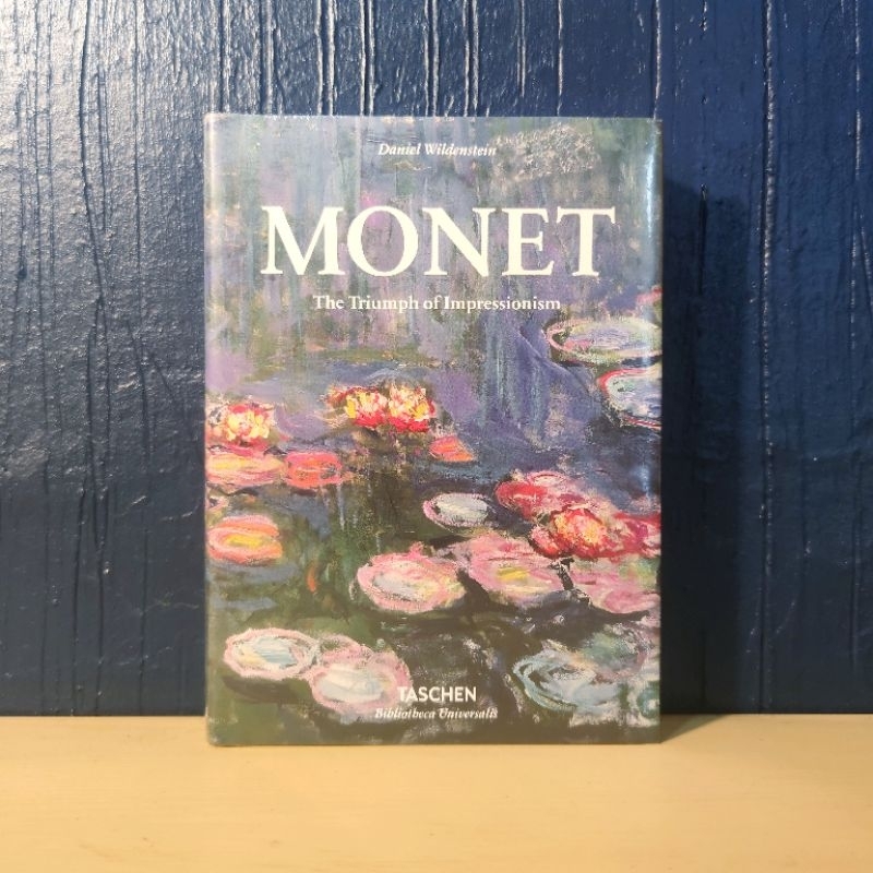 buku monet the triumph of impressionism buku import terbitan taschen. tebal