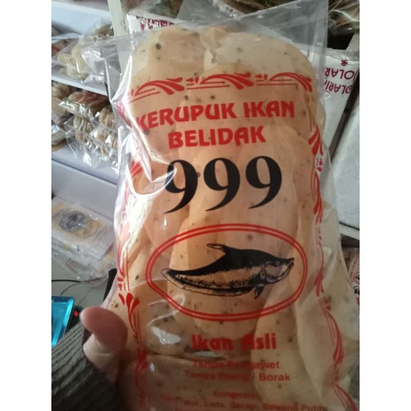 

kerupuk ikan belidak 999