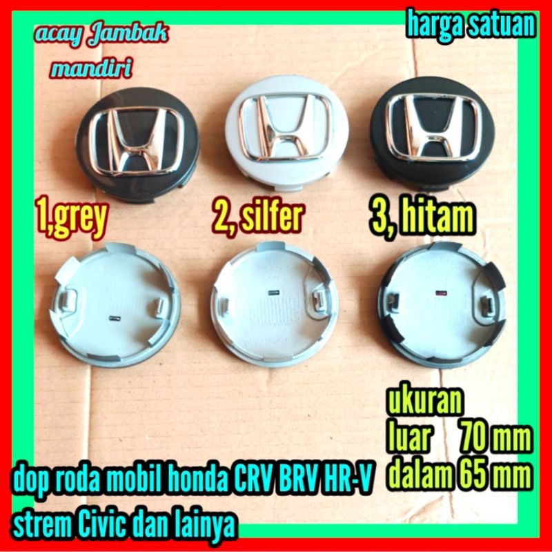 dop roda mobil Honda brv crv hrv strem civic