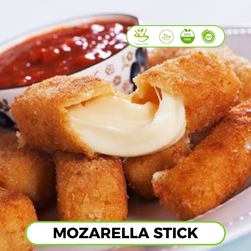 

Mozarella stick 16pcs no msg, no pengawet - supplier HOREKA