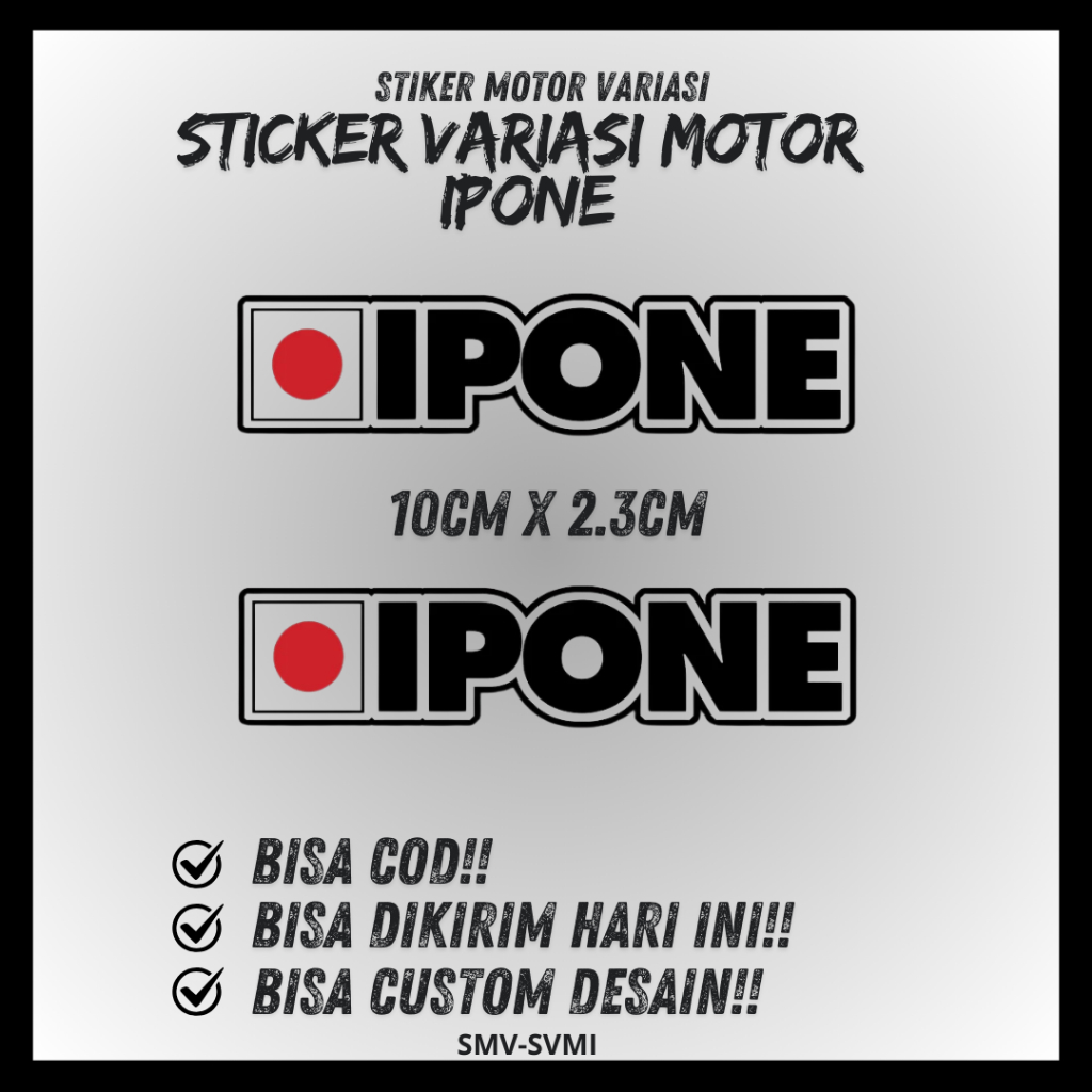 STIKER IPONE VIRAL STICKER HELM HP LAPTOP