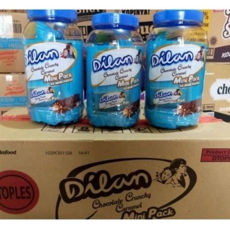 

BISKUIT DILAN TOPLES/NABATI KALENG COKLAT & KEJU/WAFELO COKLAT KALENG