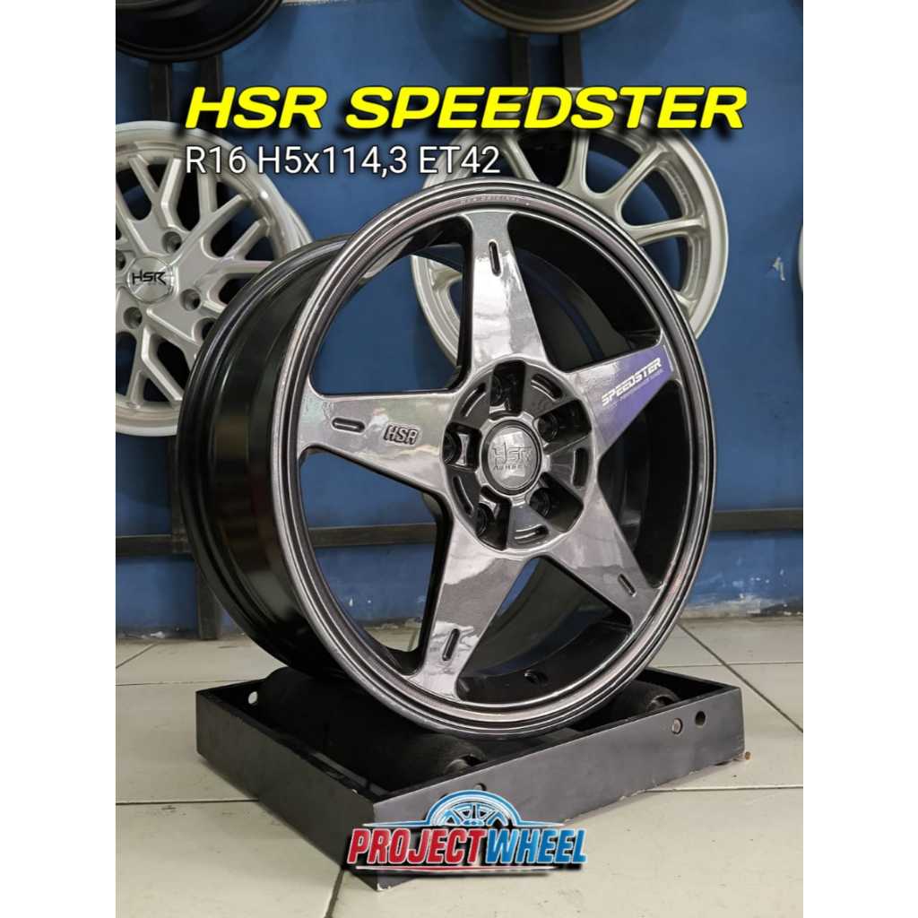 VELG MOBIL ERTIGA XL7 XPANDER GRANDMAX RING 16 HSR SPEEDSTER - HSR WHEEL PROJECT WHEEL JAKARTA TIMUR