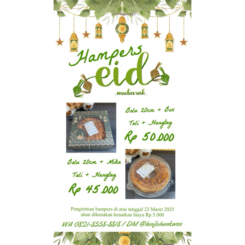 

hampers lebaran idul fitri palembang