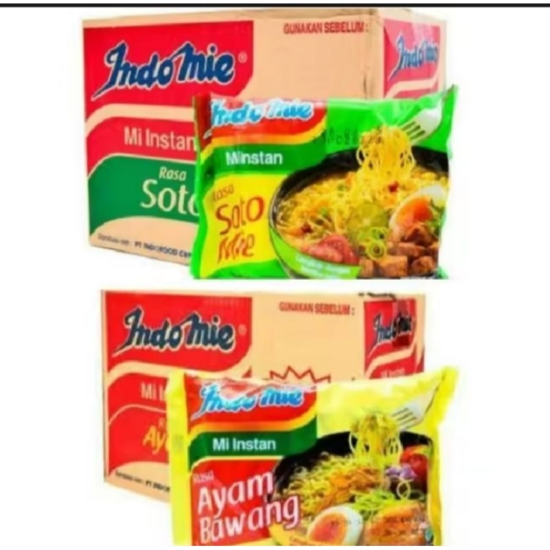 

Indomie Rasa Soto Mie Mix Indomie Rasa Ayam Bawang 1 Dus