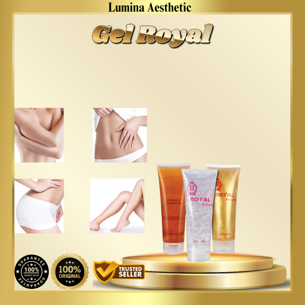 Gel Royal Facial Gold Hifu IPL RF Anti Aging Ultrasonic Lifting Tightening gel treatment laser rf