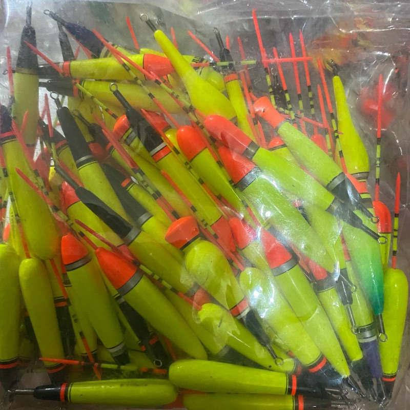 Pelampung Pancing Kayu 14cm Kayu Panjang/pc