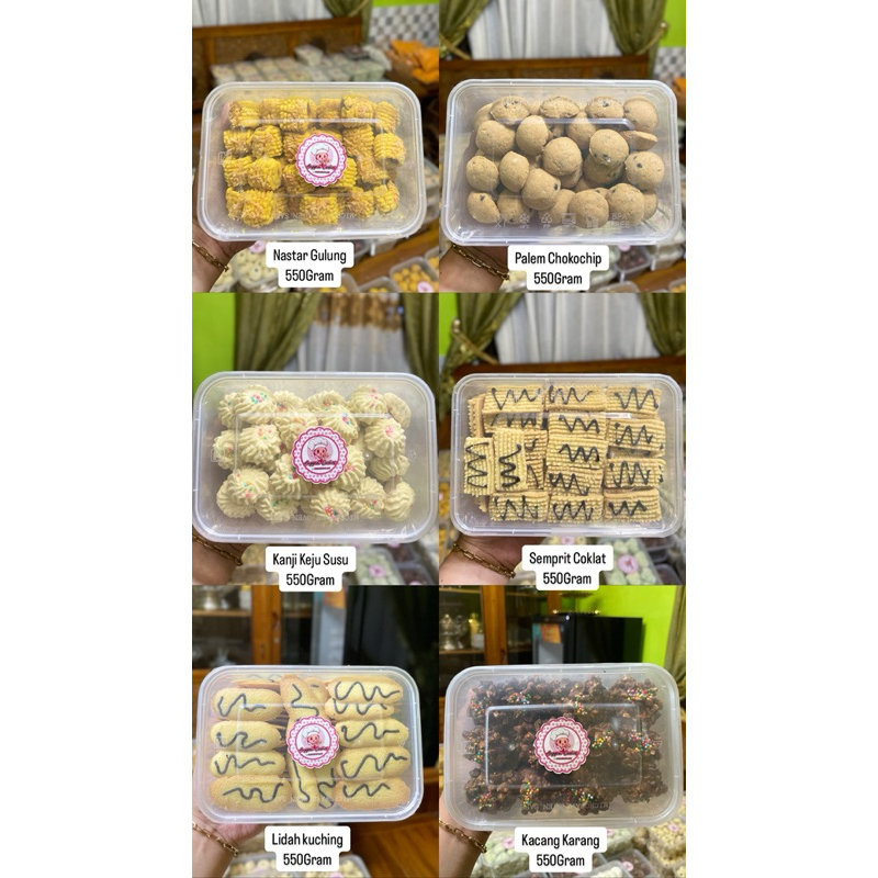

Aneka Kue Kering Premium 550 Gram