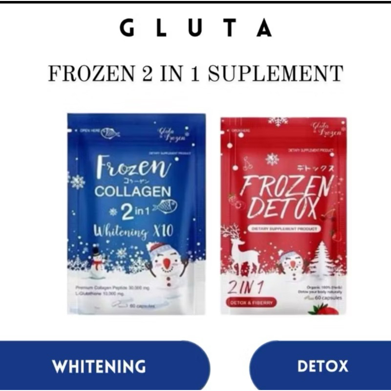 GLUTA FROZEN DETOX/GLUTA FROZEN COLLAGEN|
