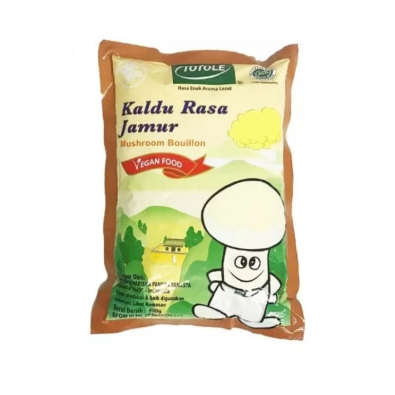 

TOTOLE KALDU JAMUR 400 GRAM