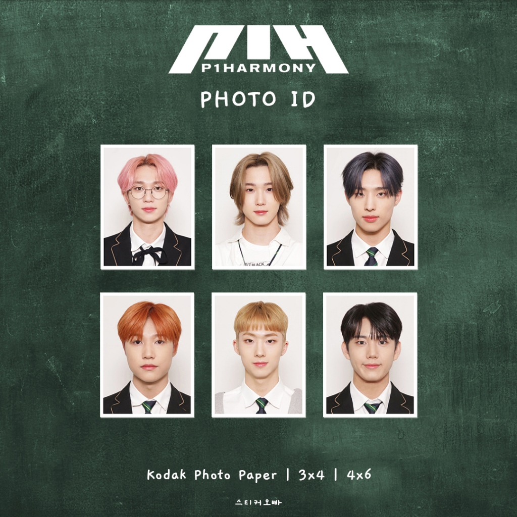 P1HARMONY Photo ID Pas Foto P1HARMONY