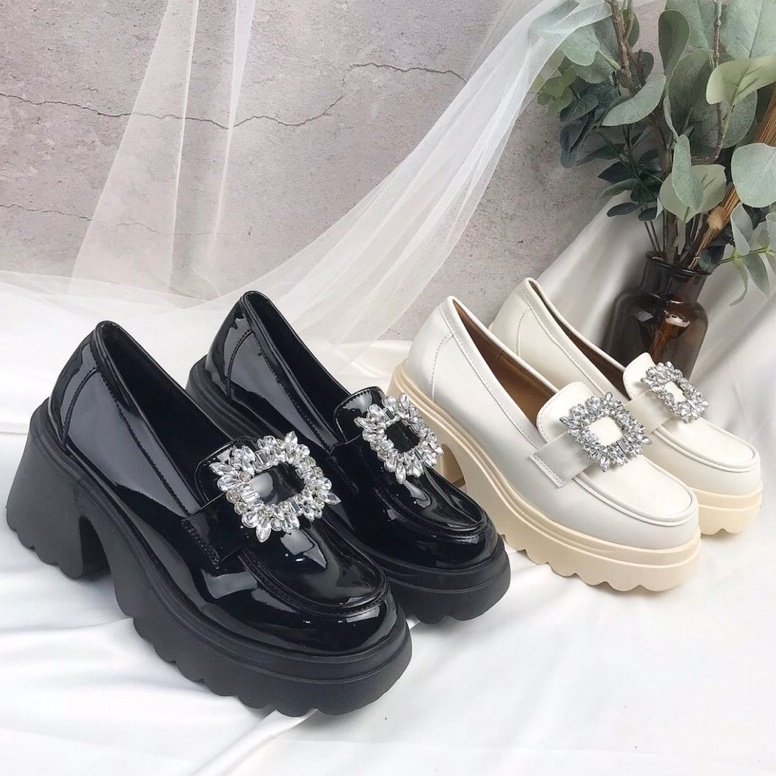 KODE R15S 198 pantofel wanita import realpict