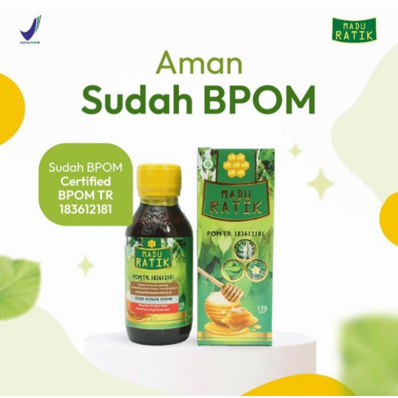 MADU RATIK MADU ORIGINAL ASAM URAT NYERI SENDI KESEMUTAN