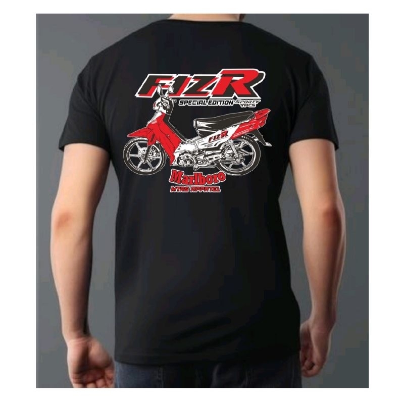 Kaos Yamaha Fiz R SALAM SATU ASAP Kaos Motor Baju Pria Yamaha Fiz R Kaos 2 tak S/M/L/XL/XXL - MTRS