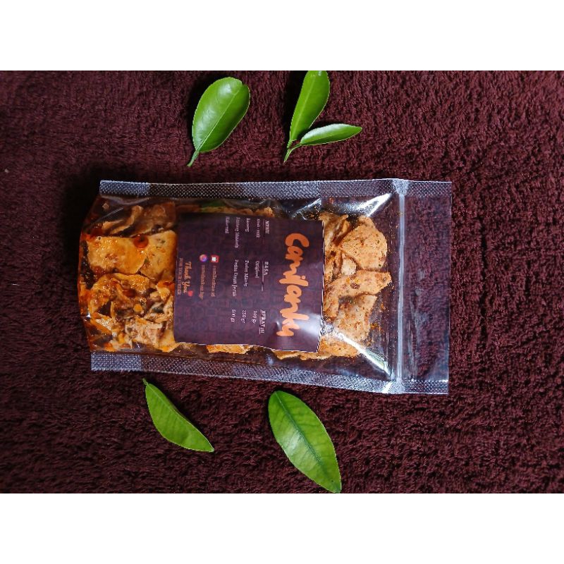 

camilankuu.id - basreng pedas manis daun jeruk - 125 gram