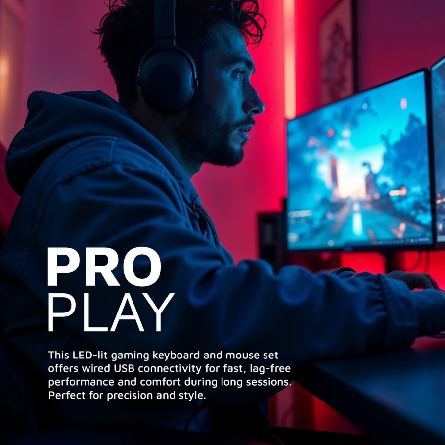 FIF keyboard mouse gaming RGB / keyboard mouse RGB