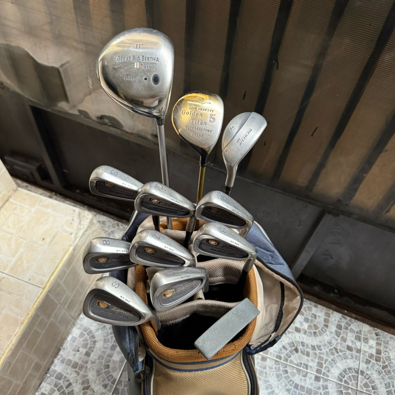 set stik golf mizuno zephyr & wood campur