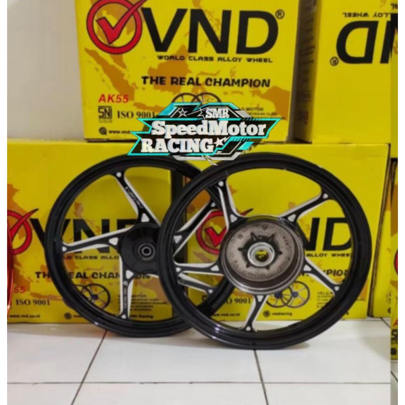 VELG PELEK VND AK 55 Mio/ Mio M3/ Mio Sporty/ Mio Smile UKURAN 160*14 185*14