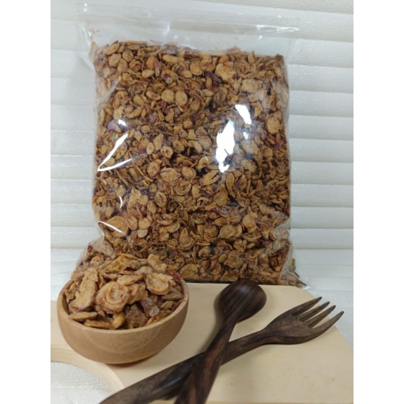 

Bawang Goreng Brebes Grade C Siap Saji Kemasan 1 Kg