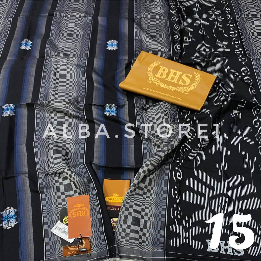 Sarung BHS Excellent Songket Jaguar BRONZE Afkir Grade Bronze//Sarung BHS Bronze Jaguar Songket ori 