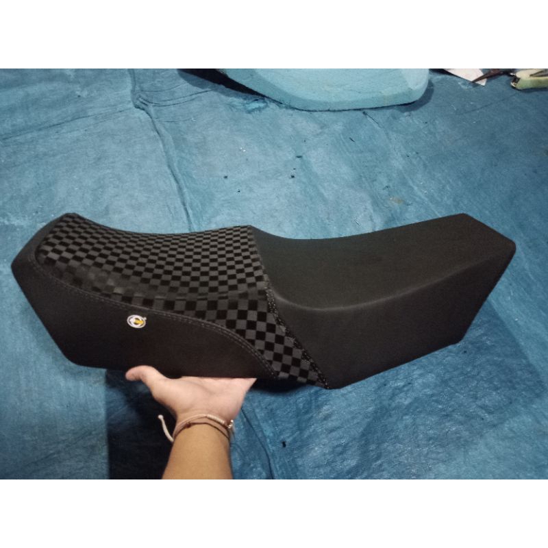 Jok motor RX king Prau tebal tingkat kulit MBtech premium jok jok RX king perahu Yamaha RX king RX k