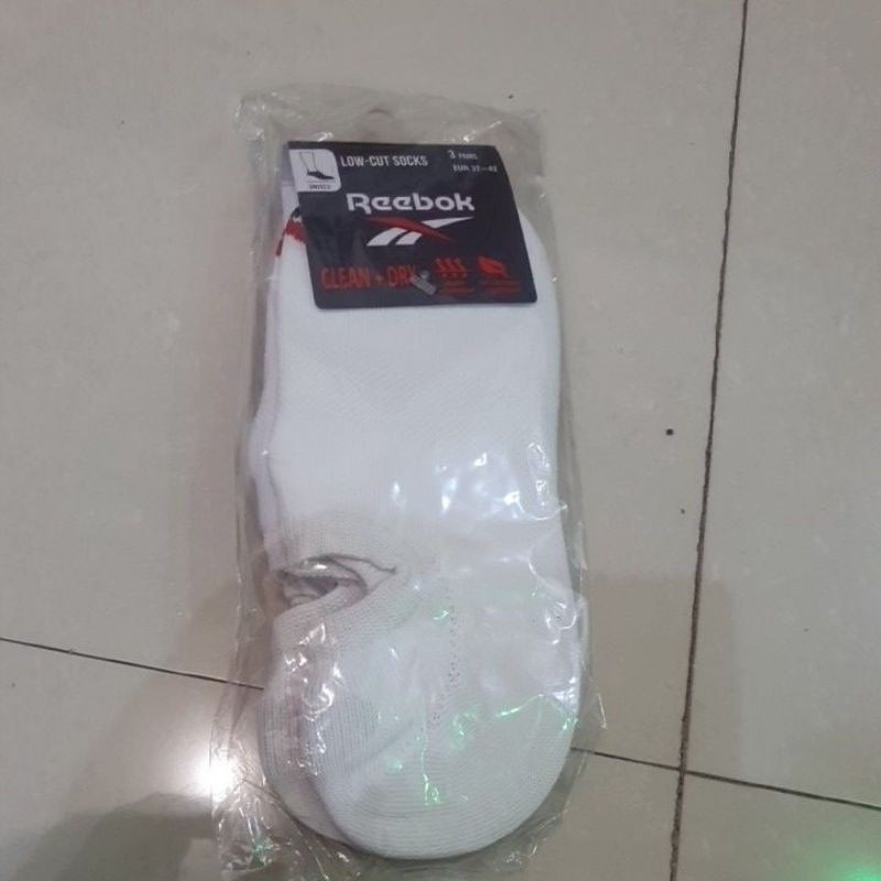 kaos kaki reebok unisex low cut