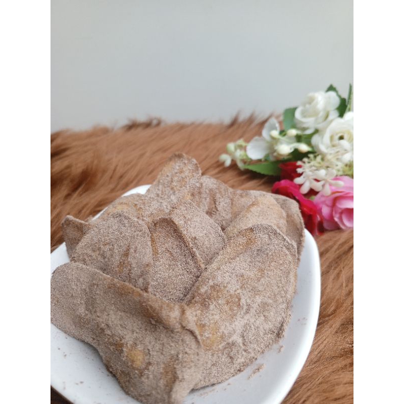 

Kripik Pisang Rasa Cokelat Berat 500 gram