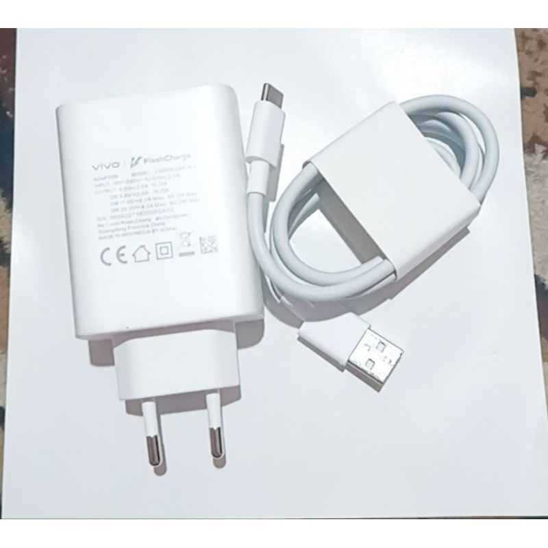 set charger vivo 80 watt type c