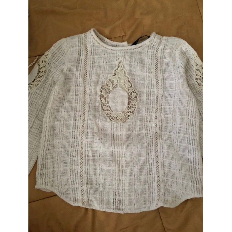preloved zara original atasan wanita top baju blouse