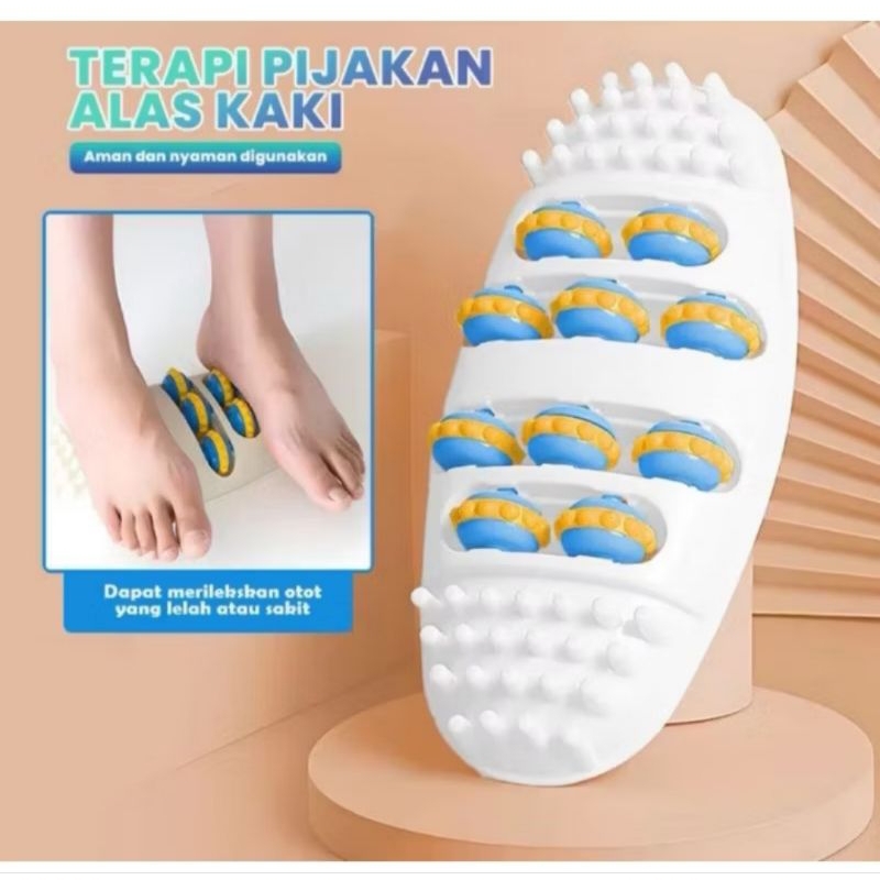 Alat Terapi Pijakan Kaki Akupuntur roll kaki