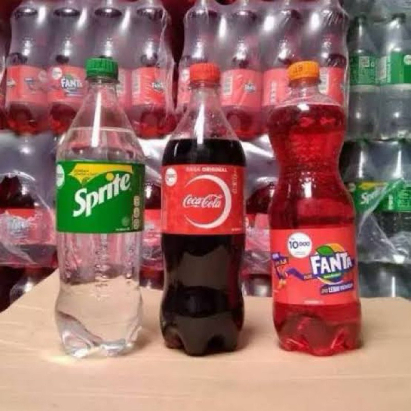 

[1 KRAT Isi 12 Pcs] Coca Cola/Fanta/Sprite 1 Liter
