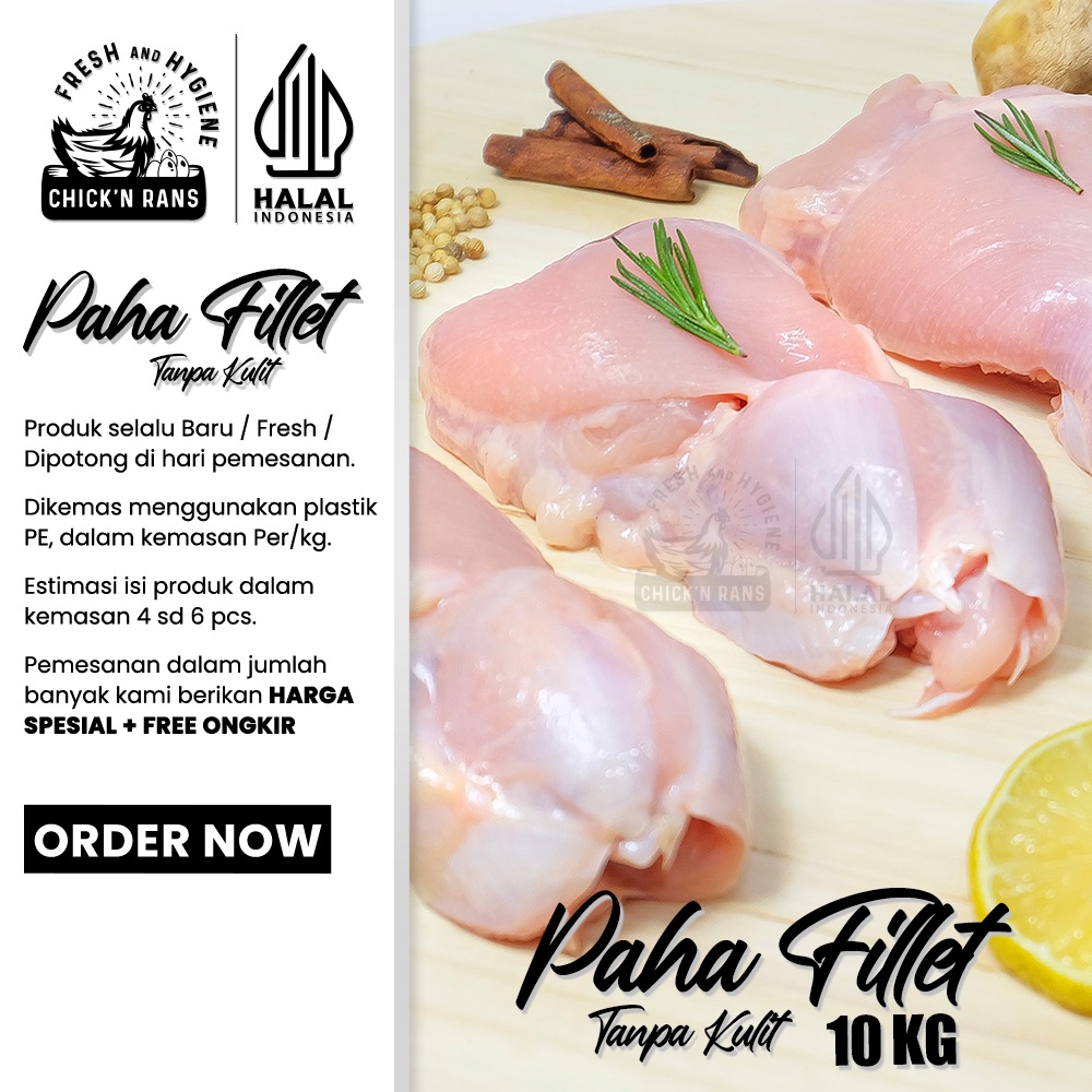

PROMO Daging Ayam Paha Fillet Boneless Tanpa Kulit
