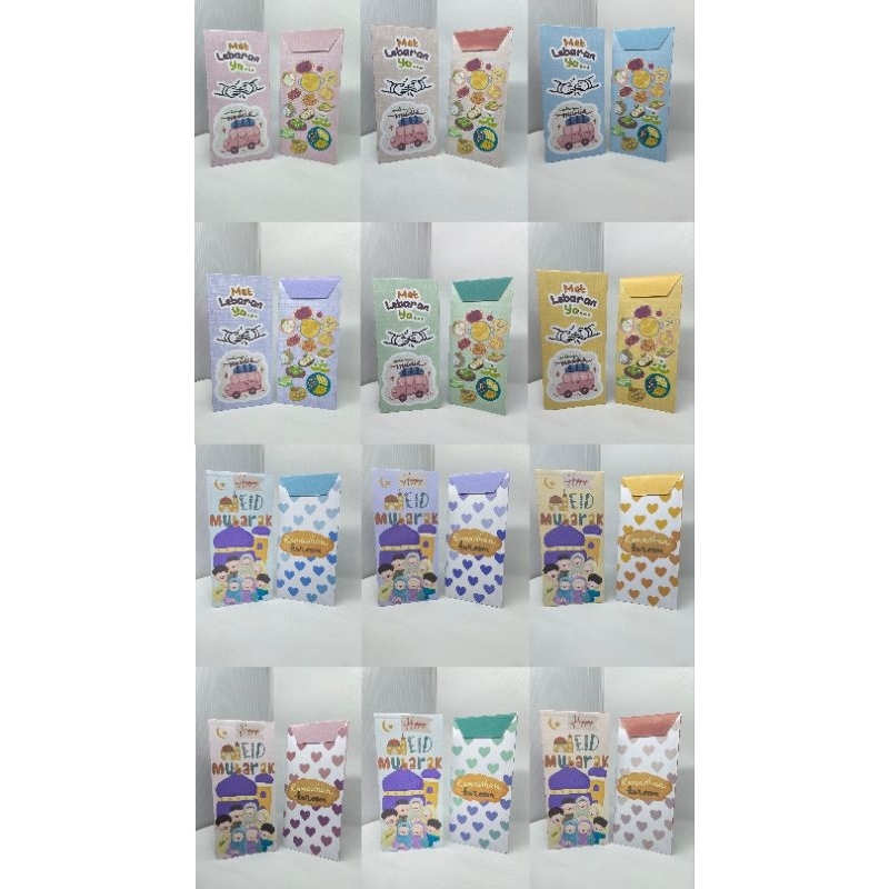 

Amplop Lebaran / Amplop THR Lucu / Amplop Karakter Unik Pastel Series Ukuran Besar