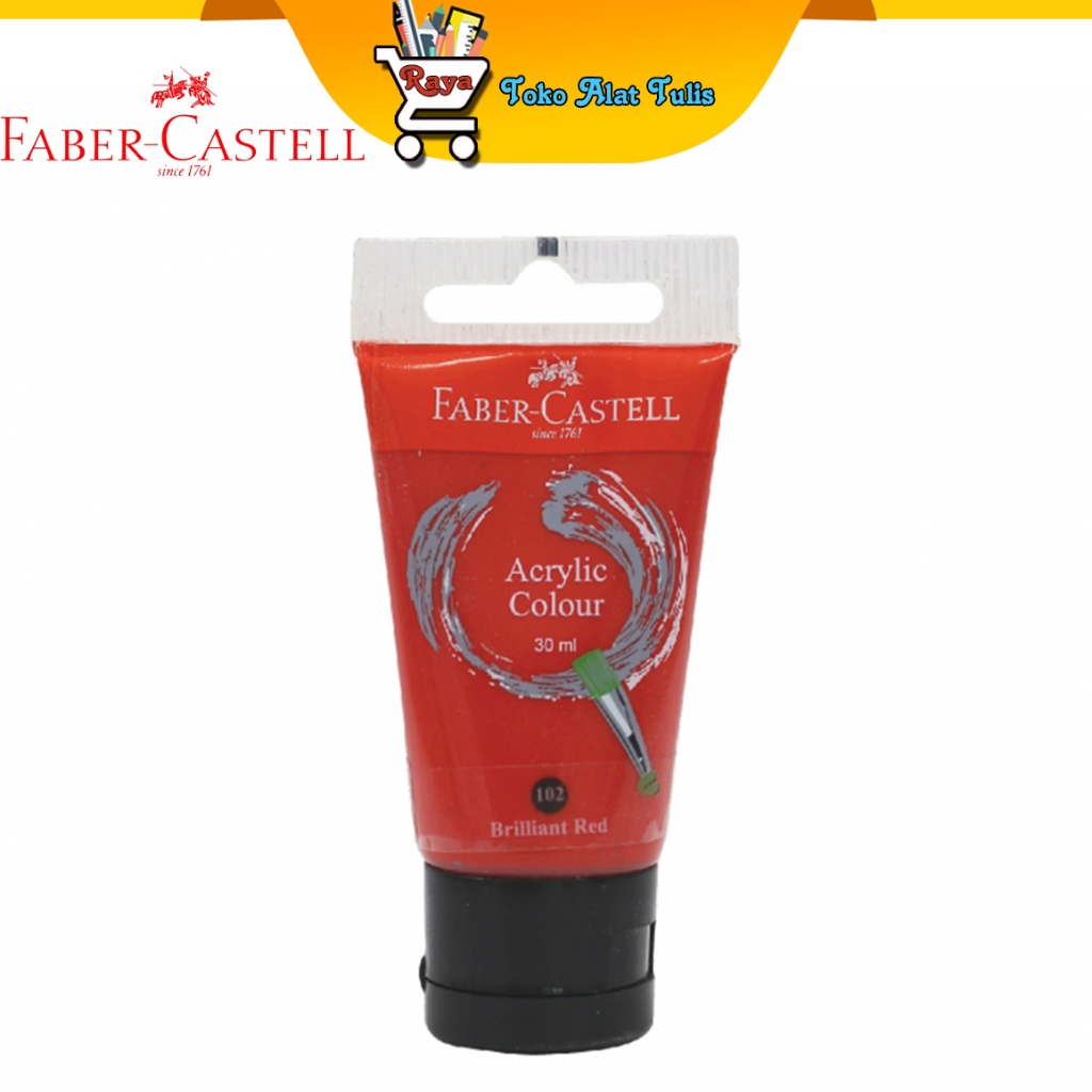 

Faber Castell Acrylic Colour 30ml Briliant Red 183021