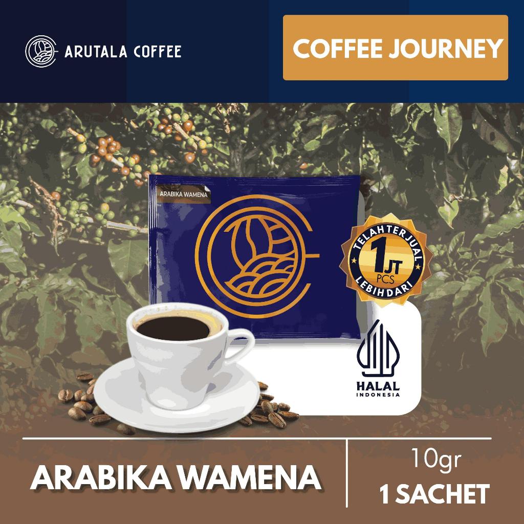 

ARUTALA Coffee Journey - Arabika Wamena (1 Pcs - 10gr)
