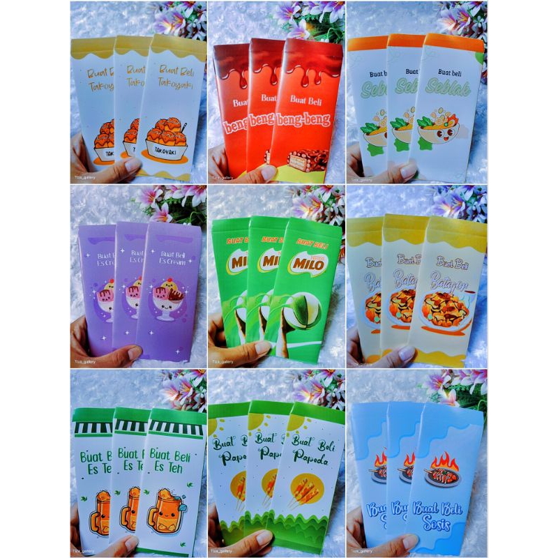 

Amplop Lebaran Jumbo / Amplop lebaran besar / amplop lebaran isi 10 lembar