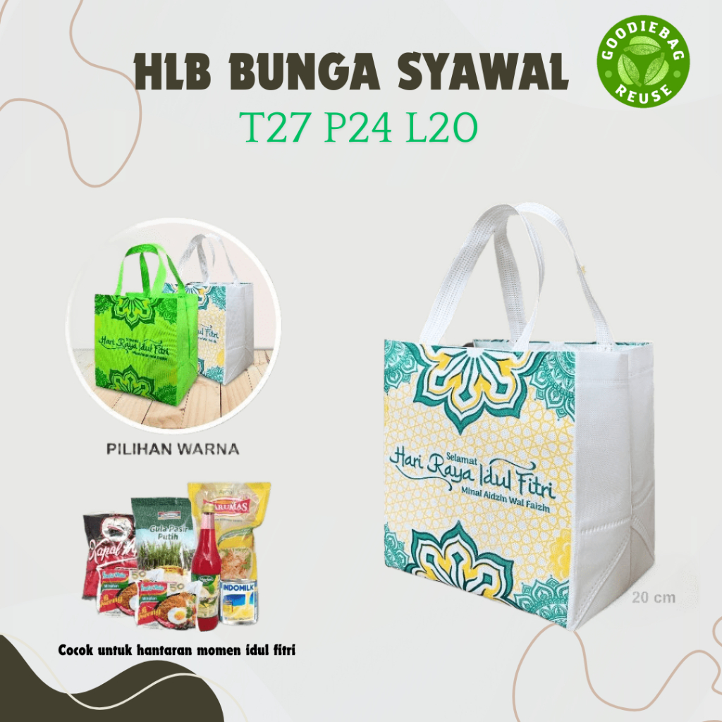 

tas parcel lebaran bentuk box ukuran 27 24 20 murah