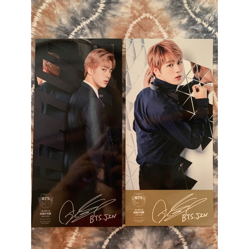 [READY] POSTCARD BTS JIN THE BEST OF JAPAN KOREA EDITION
