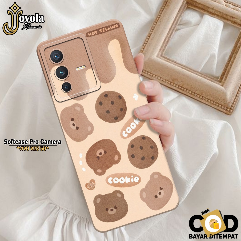 JOYOLA Case VIVO V23 5G - Fashion Case Kartun - Softcase VIVO V23 5G - Pro Camera - Casing VIVO V23 
