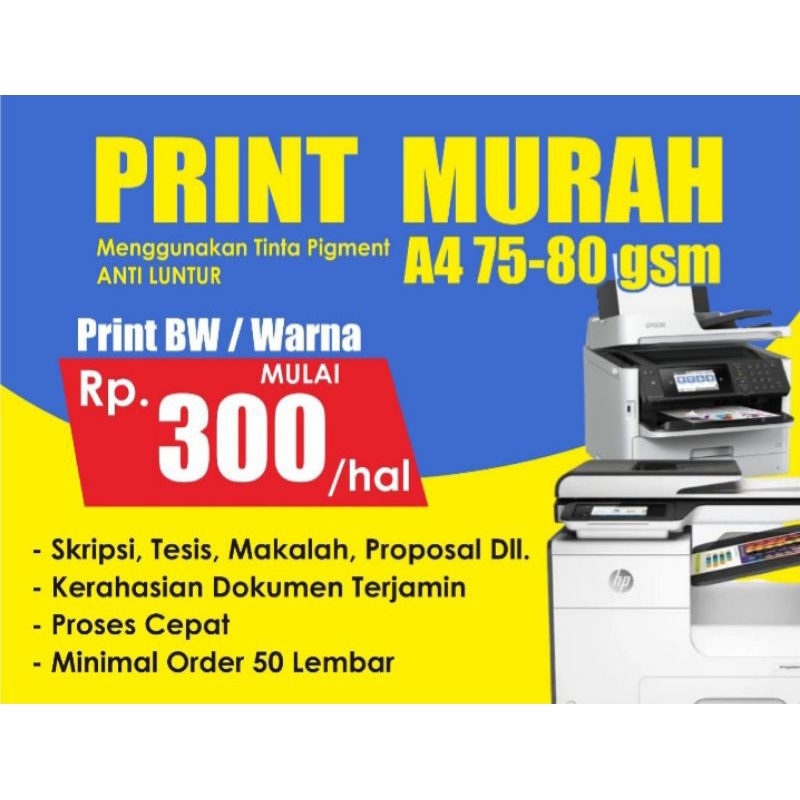 

Print HVS murah