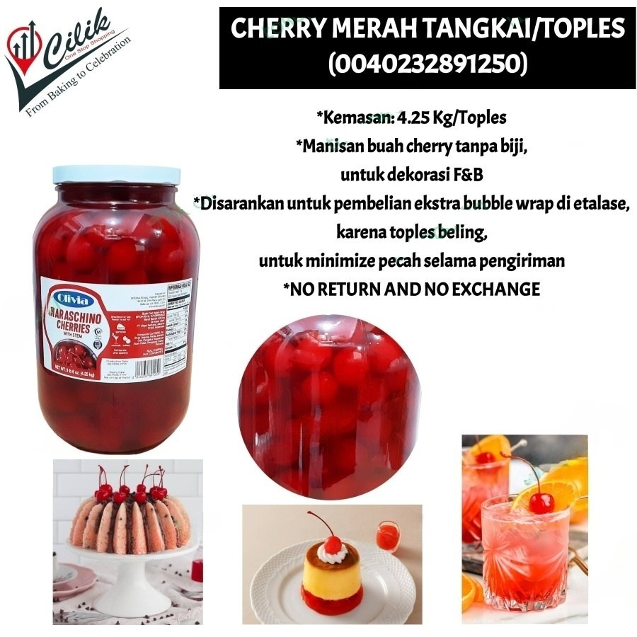 

manisan+buah+cherry+merah+tangkai+4.25kg+topping+cake+puding+minuman+makanan