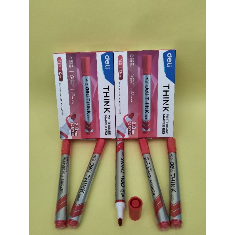 

SPIDOL DELI PERMANENT/WHITE BOARD/DELI BIRU MERAH HITAM/