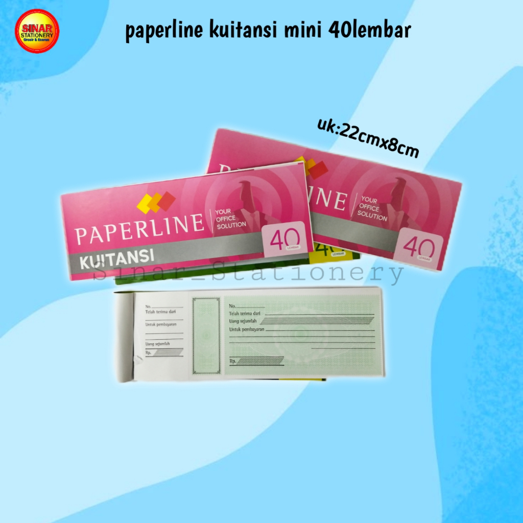 

PAPERLINE KUITANSI MINI 40m