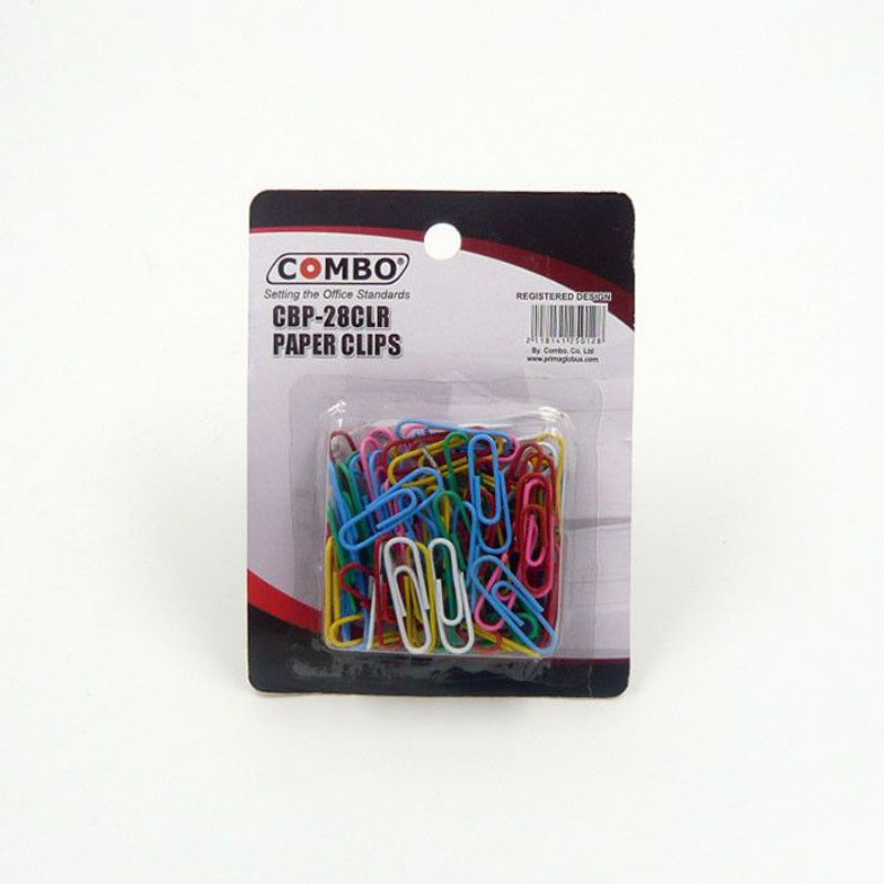 

[YOBANA] COMBO PAPER CLIP PENJEPIT KERTAS CBP-28CLR