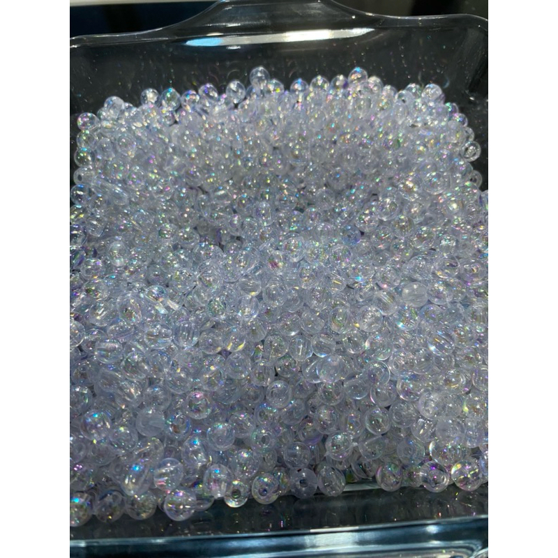 mute bening/manik bulat transparan(10 gr)