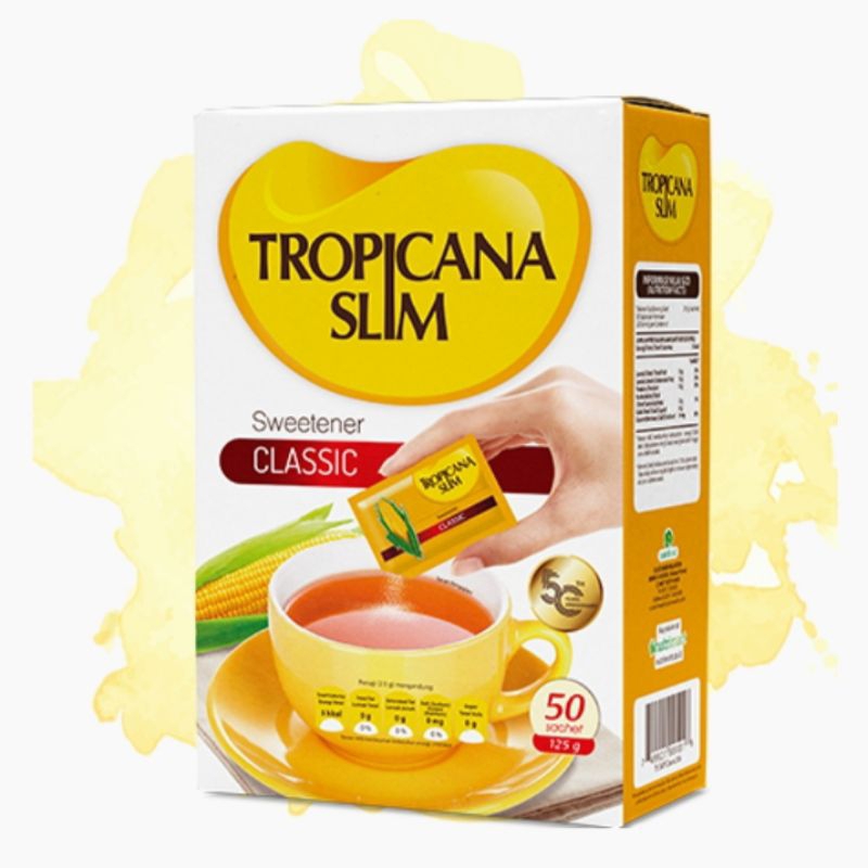 

Tropicana Slim sweetener 50'pcs