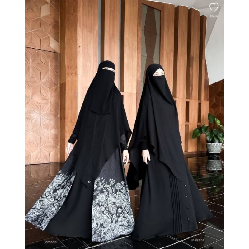 Jameela & Maleeha by Mahira | gamis Ied series Mahira | gamis syar'i