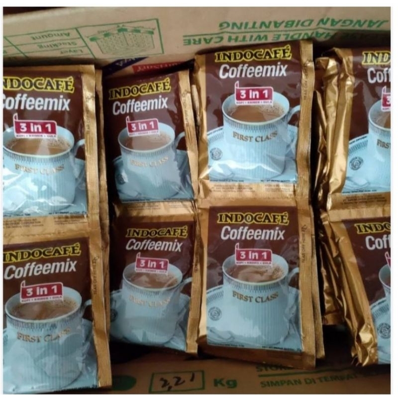 

INDOCAFE Coffeemix @9gr ( 1 renceng 10pcs )